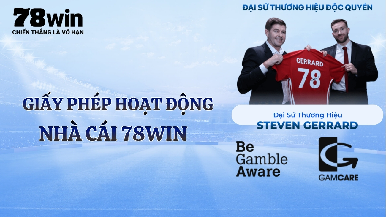 Giấy Phép Hoạt Động 78WIN | PAGCOR & First Cagayan